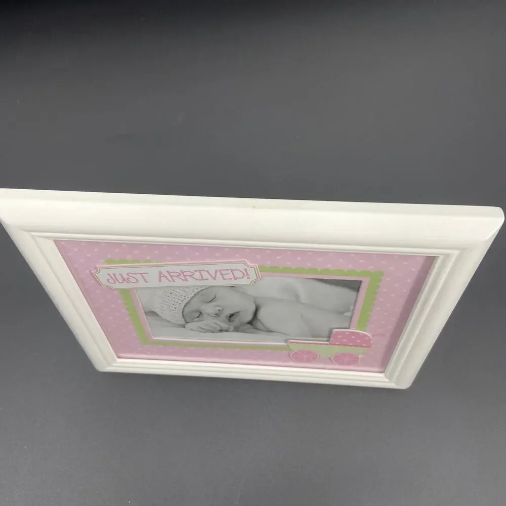 Lil Peach Wooden Photo Frame 4x6 - Baby Girl Keepsake